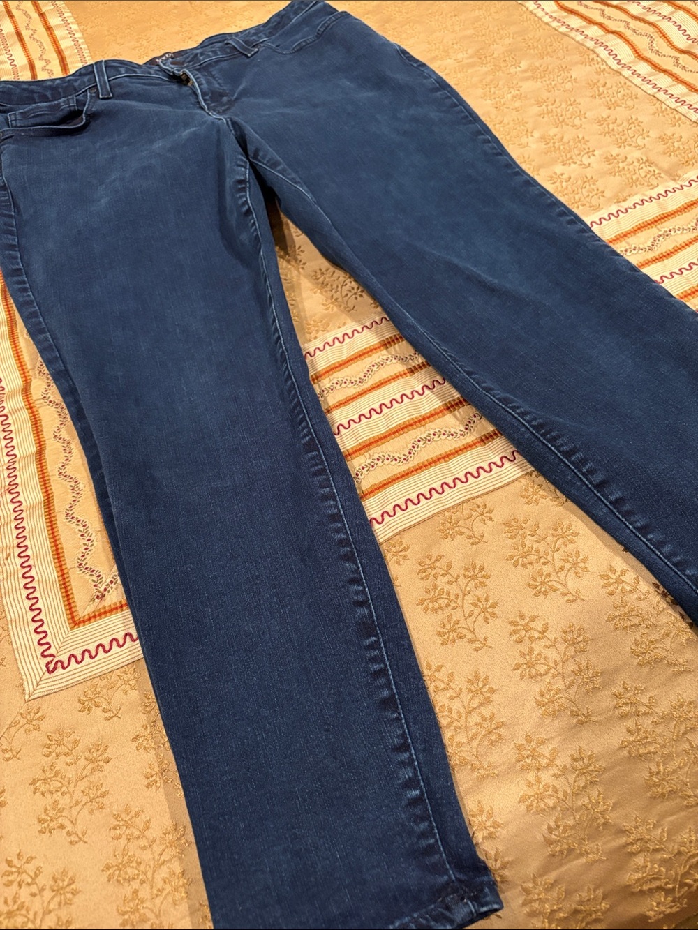 NYDJ Classic Dark Blue Straight Jeans, Ami Skinny, Great Condition, 16W